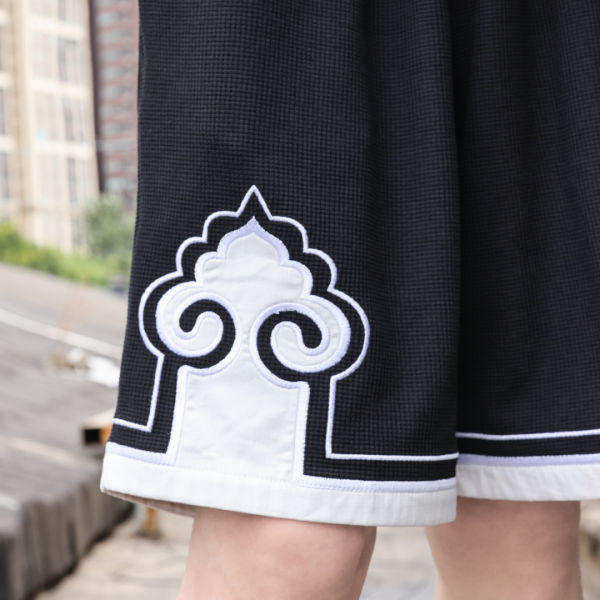Ruyi Embroidery Shorts - Image 2