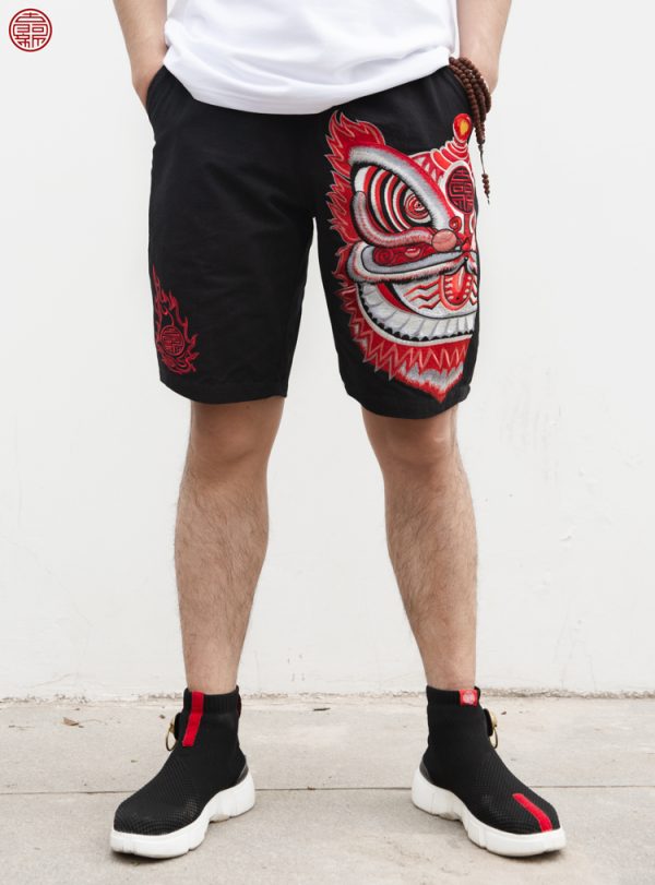 Dragon Boat Festival Lion dance Shorts - Image 2