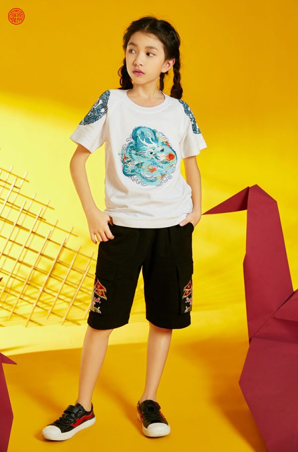 Blue Dragon Children T shirt - Image 6