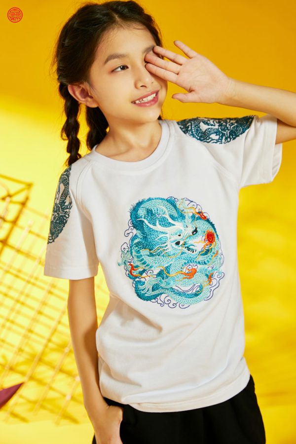 Blue Dragon Children T shirt - Image 5