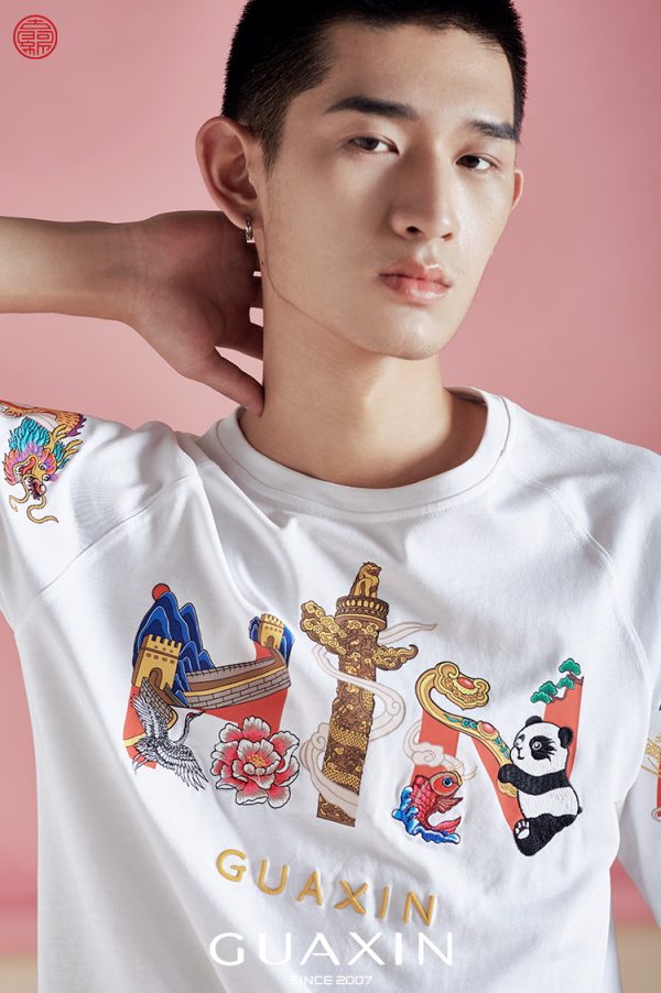Huaxia totem LogoT shirt - Image 2