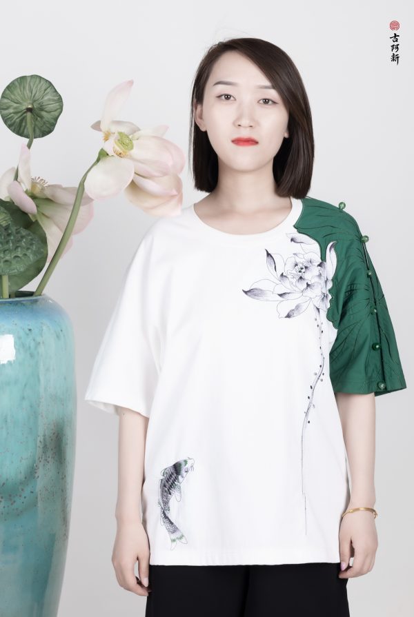 Pond Lotus T shirt - Image 3