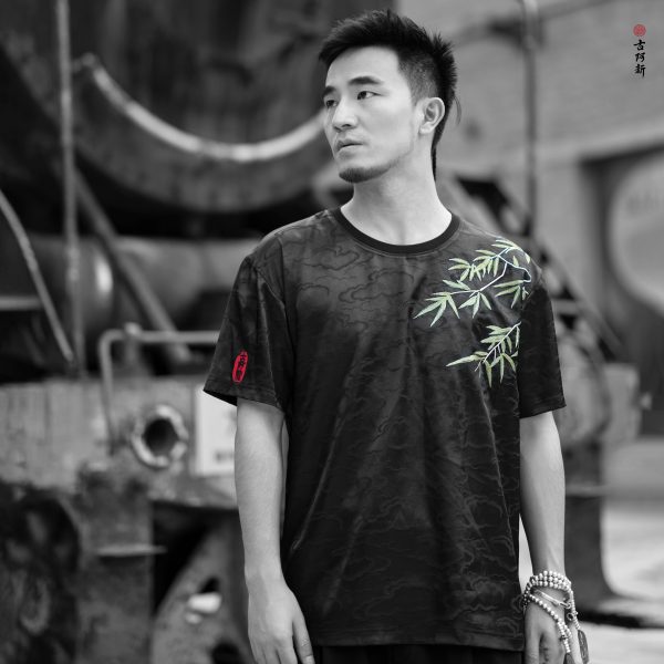 black bamboo T Shirt - Image 3