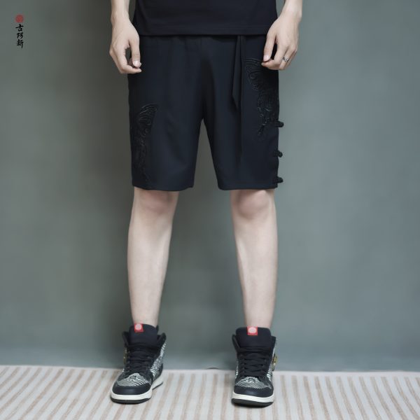 Butterfly Hollow Out Shorts - Image 3