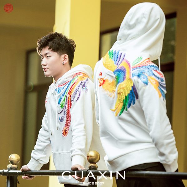 Colorful Phoenix Hoodie - Image 2