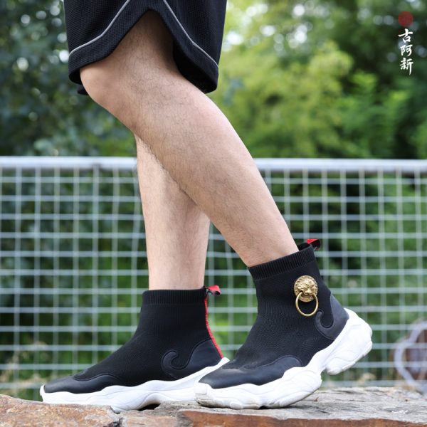 Black Casual Chopine shoes - Image 3