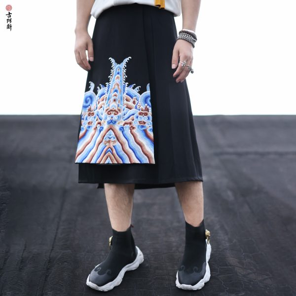 Jiangya embroidery Half length skirt