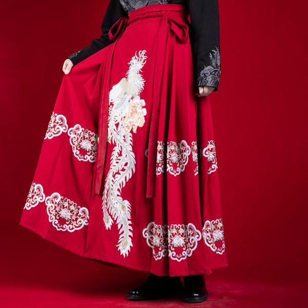 Courtship fold Half length skirt
