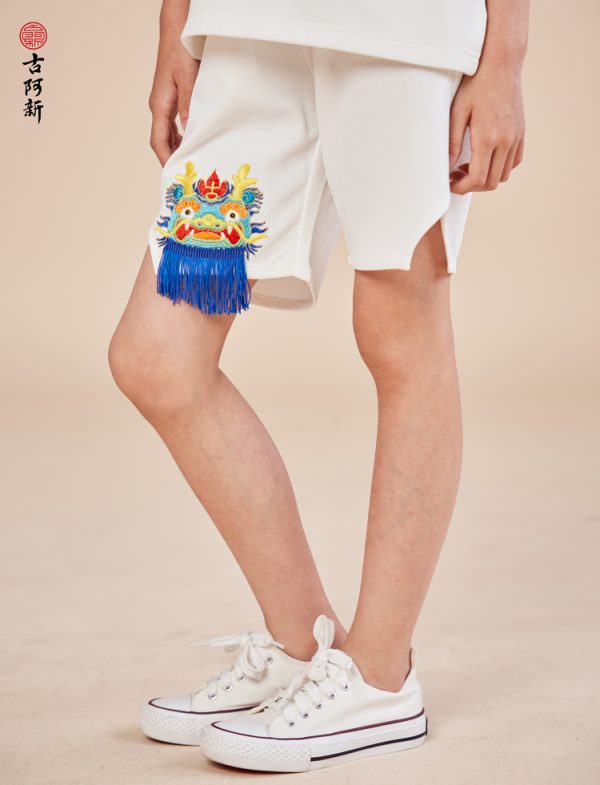 Lion Awakening Tassels children Shorts - Image 6