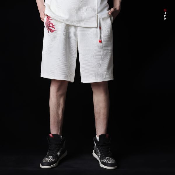 Carp leaping over the Dragon Gate Shorts