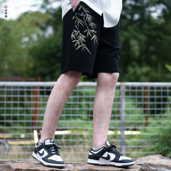 Green Bamboo Shorts - Image 3