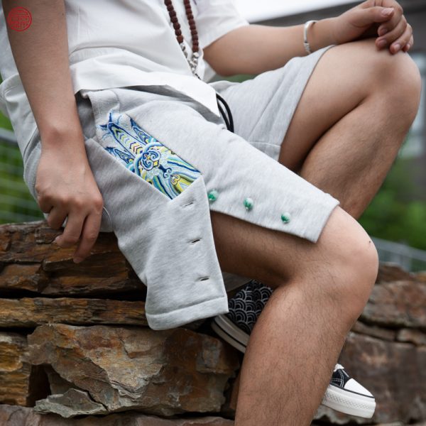 Jiangan Jade Frog Shorts - Image 2
