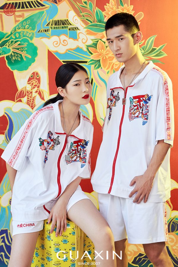 2024 China logo zipper short - Image 4