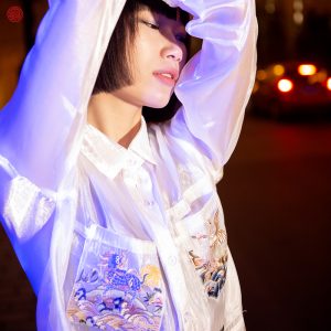 Kirin  Crane Sunscreen clothing