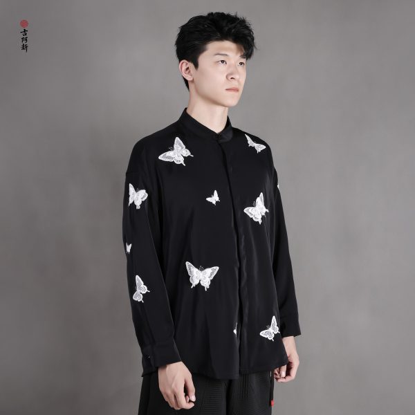 Butterfly Embroidered Shirt - Image 2