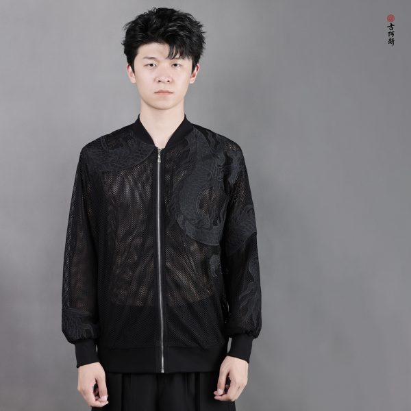 Black Dragon Hollow embroidery sunscreen clothing - Image 3